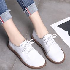 USS Shoes Lizzy Women's Flat Shoes | ussshoes.com – USS® Shoes Ladies Loafers, Office Fashion Women, Leather Flat Shoes, Women Oxford Shoes