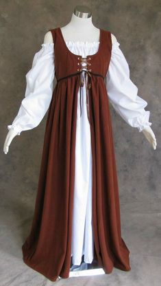 Ren Faire Dress, Faire Dress, Dress Medieval, Medieval Gown, Medieval Garb, Medieval Clothes, Idee Cosplay, Medieval Costume, Medieval Dress