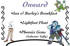 an image of the characters for onward and lightfoot flaut, pheonix gens saltwater taffy