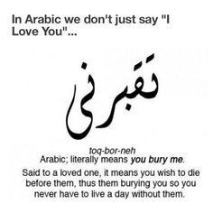 an arabic poem with the words in two languages, one is written on it and the other