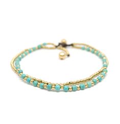 Turquoise Gold Beaded Ankle Bracelet | Bohemian Bracelet | Boho Ankle Bracelet | Colorful 4u Bracelets For Summer, Bead Decorations, Colorful Decorations, Cute Anklets, Beaded Ankle Bracelets, Beautiful Anklet, Onyx Colour, Beaded Ankle, Beaded Anklet