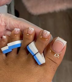 Gel Toe Nails, Acrylic Toes, Acrylic Toe Nails, Pretty Toe Nails, Cute Toe Nails, French Tip Acrylic Nails, Her Nails, Short Square Acrylic Nails, Long Square Acrylic Nails