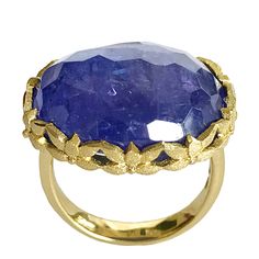 Dalben design 18 kt engraved yellow gold Cocktail Ring with an Oval faceted cut Tanzanite weighting 23,85 carat . Ring size 6 3/4 USA - 54 EU resizable to most finger sizes. Bezel setting dimension: width 21,6 mm, height 17,9 mm. The Ring has been designed and handcrafted in our atelier in Como Italy with a rigorous quality workmanship . Tanzanite Rings, Yellow Gold Cocktail Ring, Vintage Cocktail Ring, Gold Cocktail Ring, Gold Cocktail, Tanzanite Ring, Gold Engraving, Vintage Cocktail, Pink Ring