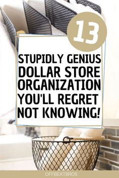 Dollar Store Organization, Dollar Tree Organization, Dollar Store Diy Organization, Store Hacks, Dollar Store Hacks, Organizing Hacks, Organisation Hacks, Dollar Store Organizing, Up House