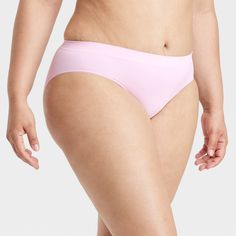 The Seamless Bikini from Auden™ sports a classic silhouette and heavenly comfy fit, making it a must-have addition to your collection of intimates. These mid-rise panties feature a nylon-blend fabric for breathable wear, with added spandex to comfortably move with you throughout the day. The seamless design lends a sleek and smooth look that won't show beneath clothing, perfect for wearing with more form-fitting outfits. Supportive Seamless Swimwear Shapewear, Supportive Seamless Shapewear Swimwear, Supportive Swimwear With Built-in Bra, Supportive Solid Shapewear With Moderate Coverage, Supportive Moderate Coverage Shapewear, Supportive Seamless Solid Shapewear, Supportive Smoothing Swimwear Briefs, Supportive Smoothing Brief Swimwear, Solid Shapewear With Moderate Coverage And Micro-elastic Fit