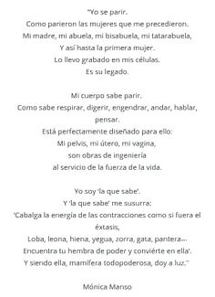 a poem written in spanish on white paper with the words'i love you '