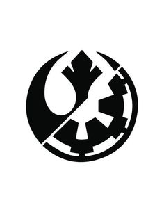 a star wars logo with the letter k in it's center and an image of a