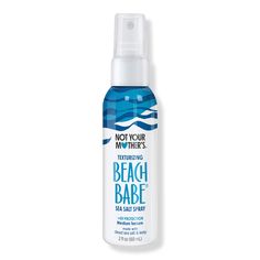 Travel Size Beach Babe Texturizing Sea Salt Spray - FeaturesBottle made with 75% Recycled PlasticUV ProtectionFor all hair typesTravel size - perfect for on-the-go useTropical vanilla coconut scentCreates texturized beach waves with separation, body, and matte finishKey IngredientsSea KelpDead Sea SaltFormulated WithoutSulfate surfactantsGlutenVeganDyesParabens - Travel Size Beach Babe Texturizing Sea Salt Spray Beach Girl Hair, Sea Salt Spray, Dead Sea Salt, Tousled Waves, Vanilla Coconut, Texturizing Spray, Salt Spray, Styling Cream, Hair Cream