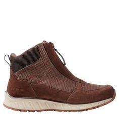 This easy-to-wear, zip-up winter boot combines cold-weather warmth and protection with all the comfort of a sneaker. Order a 1/2 size up from your normal shoe size. For half sizes not offered, order up to next whole size. Anti-odor lining. Stain-resistant suede-and-polyester mesh upper. True Comfort footbed is anatomically designed for all-day support. Comfort Ride midsole provides great support and rebound. 200 grams of our exclusive ColdShield insulation provides exceptional warmth. Rugged Ver Snow Sneakers, Insulated Boots, Snow Shoes, Men's Boots, Ll Bean, L L Bean, Snow Boots, On Off, Zip Up