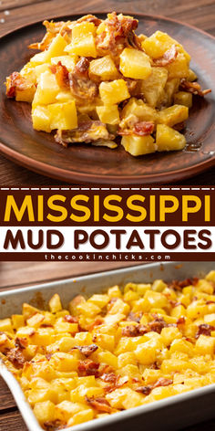 Trying new versions of classic sides? These Mississippi Mud Potatoes are just for you! It's a very simple and easy to make recipe that is perfect for your Thanksgiving side dish idea. It's packed with flavor and only needs a few ingredients. The combination of potatoes, cheese, and bacon is awesome to have on any meal. This is just right to prepare as your easy Christmas side dish too! Dinners To Make With Potatoes, Potatoe Ideas For Dinner, Quick Dishes For Potluck, Cheesy Mississippi Mud Potatoes 12 Tomatoes, Easy Grilled Side Dishes, Mississippi Mud Potatoes 12 Tomatoes, Potatoes For Large Group, Meat Potatoes And Vegetables, Picky Eater Side Dishes