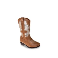 Kensie-Cowgirl Cowboy Boot - Kids' Keep your little one right on trend with the Cowgirl boot from Kensie. This cowboy boot features stitched accents with shimmering rhinestones and glitter for a pop of glam. Not sure which size to order? Click here to check out our Kids’ Measuring Guide! For more helpful tips and sizing FAQs, click here . Cowgirl Boot, Cowgirl Cowboy, Cowboy Boot, Kids Boots, Cowgirl Boots, Helpful Tips, Our Kids, Cowboy Boots, Cowboy