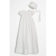 Gorgeous 34 heirloom christening gown with pin tuck lattice work and elegant hand embroidery. Includes matching bonnet and slip. Handmade from 100% cotton. Hand wash. Shipped on elegant padded hanger and zippered vinyl bag. Heirloom preservation bag set recommended for long term storage. Available in 3, 6 & 12 month. Key Features: Handmade from 100% cotton Gorgeous 34 heirloom christening gown with pin tuck lattice work and elegant hand embroidery Includes matching bonnet and slip. Heirloom pres Christening Outfit Girl, Lace Bonnet, Baptism Gown, Vinyl Bag, Long Term Storage, Christening Gown, Christening Outfit, Baptism Dress