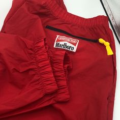 Vintage Marlboro Track Pants Men’s Large Red Adventure Team Nwot Track Pants Mens, Pants Vintage, Pants Men, Team Colors, Track Pants, Mens Pants, Track, Man Shop, Pants