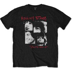 The Rolling Stones Photo Exile Unisex T-Shirt Rolling Stones Tee, T Shirt Photo, High Quality T Shirts, Black Design, Rolling Stones, Black Tshirt, Unisex T Shirt, Shirts Tops, Types Of Sleeves