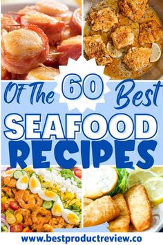 the best seafood recipes for any type of fish or seafood, and they are easy to make