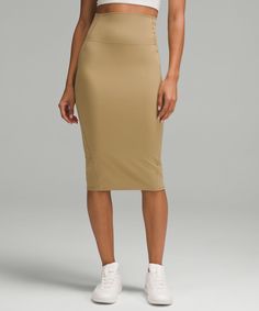 Lululemon Skirt, High Rise Skirt, Women's Skirts, The Knee, Dress Skirt, Womens Skirt, The Day, High Rise, Sleek