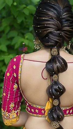 Lehenga Hairstyles, Bubble Braid, Open Hairstyles