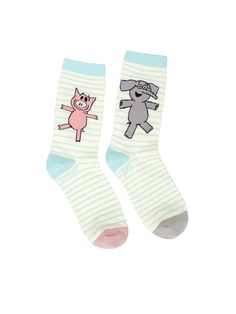 ELEPHANT & PIGGIE socks! ELEPHANT & PIGGIE is a trademark of The Mo Willems Studio, Inc. Art © Mo Willems. Book Socks, Mo Willems, Literacy Programs, Donate Books, Book Tshirts, Crazy Socks