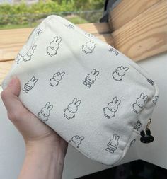 Miffy Makeup Bag, Miffy Pencil Case, Miffy Makeup, Miffy Bag, Miffy Aesthetic, Aesthetic Stationary, Small Makeup Bag, Cute School Supplies, Birthday List