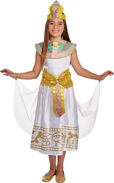 Cleopatra Fancy Dress, Egyptian Queen Costume, Hippie Costume Halloween, Pharaoh Costume, Wicked Costumes, Egyptian Inspired, Fantasia Disney, Queen Costume, Boy Halloween Costumes