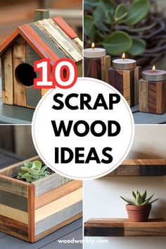 the top ten diy crafts for wood projects