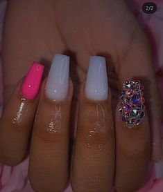 Jr Prom Nails, Smeduiem Acrylic Nails, Cute Short Nail Sets Spring, Nails Acrylic Trendy 2023, Birthday Nail Ideas Acrylic Long, Square Dip Powder Nails, Bday Nails Ideas Short, Fye Nails, Acrylic Gel Nails