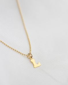 "Personalized initials necklace with block font letters Simple, minimalist everyday necklace Perfect wearing alone or layering with your favorite necklaces. Each initial measures approx. 5-8mm, You can add up to 5 Initials Available in gold filled or sterling silver *Material: Gold filled Sterling silver *Measurement: Letter : 5X8mm Chain : 16\" or 18\" Available in gold filled or sterling silver * Leave us your initials in the comment box at checkout. ■ SHIPPING UPGRADES You can find shipping u Dainty Everyday Initial Necklace With Letter Beads, Minimalist Everyday Initial Necklace With Letter Beads, Gold Minimalist Charm Necklace With Letter Beads, Minimalist Gold Charm Necklace With Letter Beads, Minimalist Gold Charm Necklaces With Letter Beads, Dainty Charm Necklaces With Ball Chain For Gift, Dainty Ball Chain Charm Necklaces As Gift, Dainty Ball Chain Charm Necklace As Gift, Initials Necklace