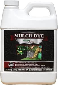 a gallon of mulch dye