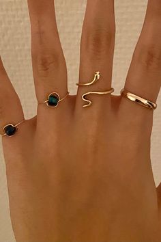 Cute Rings, Hand Jewelry, 가을 패션