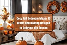 Winter Bedroom Decor, Fall Bedroom Ideas, Fall Bedroom Decor, House Smell Good, Fall Bedding, Bedroom Decor Cozy, Christmas Decorations Bedroom