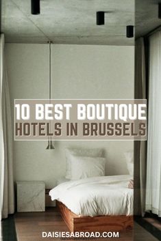 After a day of waffle eating, walking down marvelous medieval streets, and savoring chocolate you will need a place to rest. There is no shortage of boutique hotels in Belgium's bustling capital. These are 10 of the best boutique hotels In Brussels, Belgium.

This post is all about 10 Best Boutique Hotels In Brussels, Belgium.