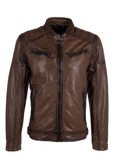 The Natico Leather Jacket is a perfect blend of luxury and sophistication. Crafted from 100% lambskin leather, its rich, timeless design is an essential piece of any wardrobe. As a natural grown product each leather garment is unique. Washing and special treatments as such as handpainting, waxing and oiling increase this uniqueness. All tanned animal hides are unique in their composition, their thickness, in the way they react to dyeing and processing. Irregularities of the hides like pigmentati Leather Garments, Leather Jacket Brown, Chemical Structure, Animal Hide, Leather Company, Gifts For New Mums, Brown Leather Jacket, Leather Dress, Leather Items