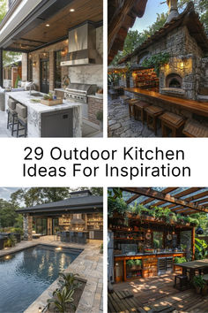 outdoor kitchen ideas for the backyard