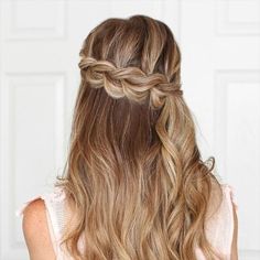 Braided Hairstyles For Long Hair, Gorgeous Braids, Hairstyle Tutorials, Fishtail Braid, Hair Braid Videos, Haircut Styles, Peinados Fáciles Para Cabello Corto, Bridal Hairstyles, Penteado Cabelo Curto