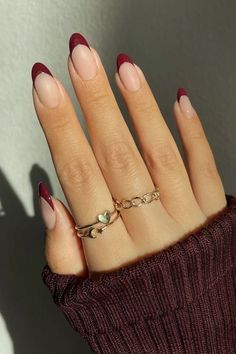 December Nails, Fall Gel Nails, Paris Style, Tip Nails, Neutral Nails, Orange Nails, Chic Nails, French Tip Nails