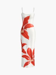 Tropical Dresses, Split Long Dress, Y2k Aesthetic Outfits, Elegant Sets, Y2k Outfits, Sleeveless Maxi Dress, 2000s Fashion, Summer Dresses For Women, Floral Maxi Dress