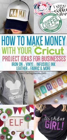 how to make money with your cricut project ideas for businesses