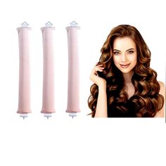 Description Report Item Features: 【HEATLESS CURLING RODS】This heatless curling rods add curls and volume to hair,which isn't need harsh heat for styling. No damage to Hair, your hair will be growing noticeably silkier and healthier. 【WAKE UP WITH PERFECT HAIR】This heatless hair curler prolong and enhance your blow out or styled hair while you sleep. Lets you wake up with more body and volume in your hair. It is made for all hair types and textures.Best results on shoulder length or longer hair. No Heat Hair, Hair Rods, Roller Curls, Curling Rods, Heatless Curling, Sleep Hairstyles, Aliexpress Hair, Curls No Heat, Heatless Hair Curlers