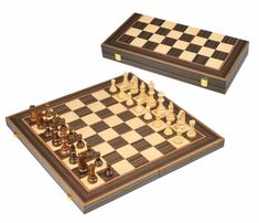 two pieces of chess are shown on a white background