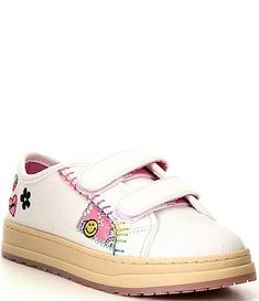 toddler: Girls' Shoes | Dillard's Cute Low-top School Sneakers, Cute Multicolor Low-top Sneakers, Playful Spring Sneakers With White Sole, Asics Multicolor Sneakers, Fun Spring Sneakers For School, Fun School Sneakers For Spring, Fun Sneakers For School In Spring, Cute Multicolor Round Toe Sneakers, Asics Multicolor Lace-up Sneakers