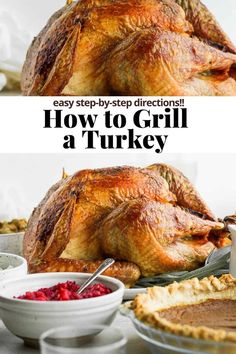 how to grill a turkey in the oven