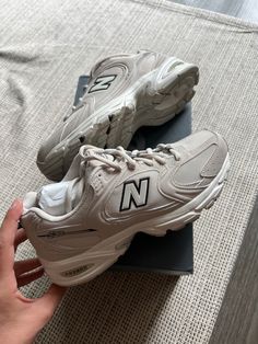 New Balance 530 Ivory Balance Sneakers, New Balance Sneakers, Athleisure Outfits, New Balance Sneaker, Hijab Fashion, Thrift Store, Athleisure, New Balance, Mesh