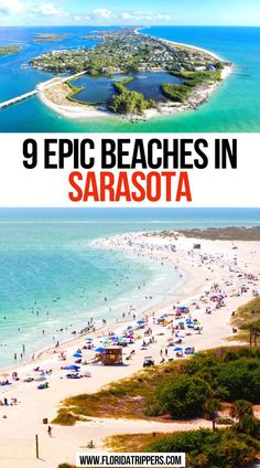 9 Epic Beaches in Sarasota Sarasota Florida Beach, Madeira Beach Florida, Florida Vacation Spots, Sarasota Beach, Florida Beaches Vacation, Siesta Beach, Siesta Key Florida, Funchal Madeira, Travel Florida