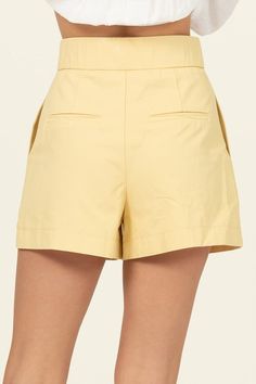 Reign's High Waisted Butter Yellow Shorts Reign's Butter Yellow Shorts offer a perfect blend of classic style and modern appeal. Featuring a high waisted fit in a golden yellow hue, these shorts are the perfect addition to your wardrobe for a stylish summer look. Sizing Guide: for a more in-depth sizing guide click here! Small 2-4Medium 6-8Large 10-12Extra Large 14-16 Box Shorts, Confident Style, Butter Yellow, Yellow Shorts, Summer Look, Golden Yellow, Fit In, High Waisted Shorts, Summer Looks