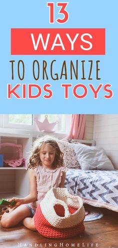 13 Ways to Organize Kids Toys (even if you don't have a playroom) Organize Playroom, Organize Kids Toys, Playroom Toys, Organize Kids, Paper Clutter Organization, Declutter And Organize, Home Daycare, Ways To Organize