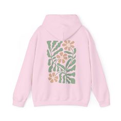 Flower hoodies, also known as boho or floral hoodies, are a trendy and versatile addition to any autumn outfit. They come in various styles and designs, from bold and colorful flower prints to more subtle embroidered details. No matter your personal style, there is sure to be a flower hoodie that fits your aesthetic. ♥ We want you to be happy with your item, and for it to bring you joy! If you have any problems with your order or your item, please contact us prior to leaving a review. We will do Spring Cotton Hoodie, Pink Casual Sweatshirt With Floral Print, Pink Floral Print Casual Sweatshirt, Casual Pink Floral Print Sweatshirt, Winter Floral Print Cotton Hoodie, Long Sleeve Floral Print Hoodie For Fall, Trendy Spring Cotton Hoodie, Casual Floral Print Hooded Sweatshirt, Casual Hooded Sweatshirt With Floral Print