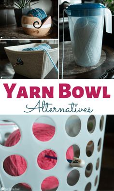 yarn bowl alternatives for crafting