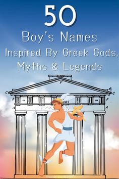 50 boys names inspired by Greek gods, myths and legends - Life and the Lords Greek Gods Names, Greek God Names, Greek Boy Names, Greek Mythology Names, Greek Names For Boys, Pregnancy Countdown, Strong Boys Names, Boys Names, Greek Names