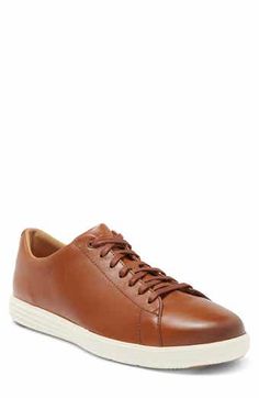 Cole Haan Grand Crosscourt Traveler Sneaker (Men) | Nordstromrack Tennis Sneakers, Sporty Sneakers, Sneaker Men, Eva Sole, Cole Haan Shoes, Embossed Logo, Mens Casual Shoes, Mens Shoes Sneakers, Cole Haan