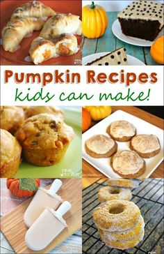 pumpkin recipes for kids can make